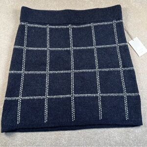 Sweater Skirt A New Day Cotton Blend Stretchy‎ New Mini Navy Blue Women's XL
